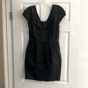 Black dress with pockets
